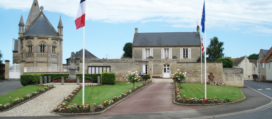 Basly Mairie de Basly (Calvados 14)