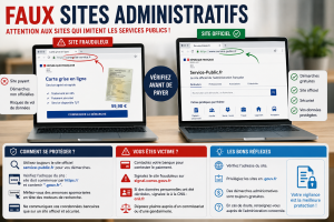 faux site administratif