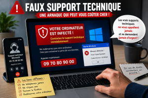 faux support technique